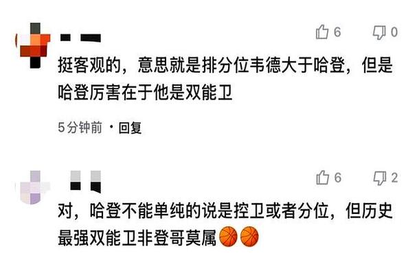 贝弗利转发数据对比力证哈登韦德：从来没有不尊重但是......