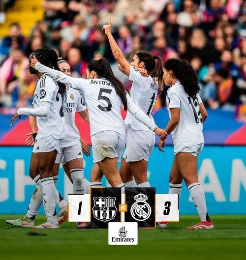 德比一边倒！巴萨女足欧冠62大胜皇马女足，历史交手24胜1负