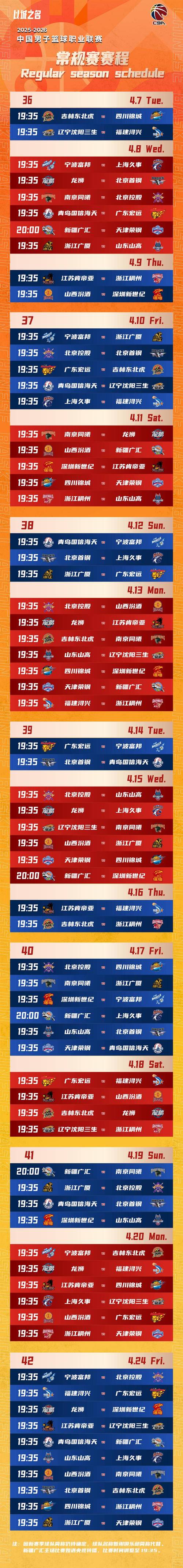 2020年cba总决赛一共几场，2020的cba总决赛什么时候开打